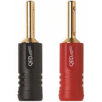QED Airloc ABS 4mm Plug - Pair