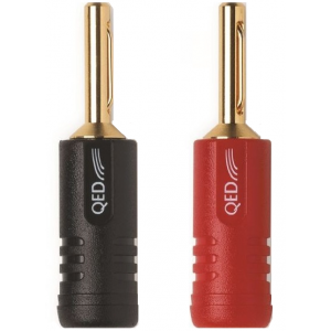 QED Airloc ABS 4mm Plug - Pair