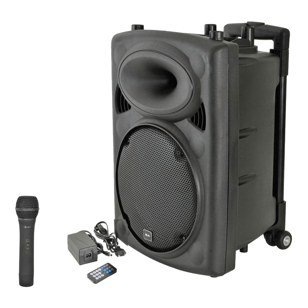 QTX QR10PABT Bluetooth Protable PA Speaker