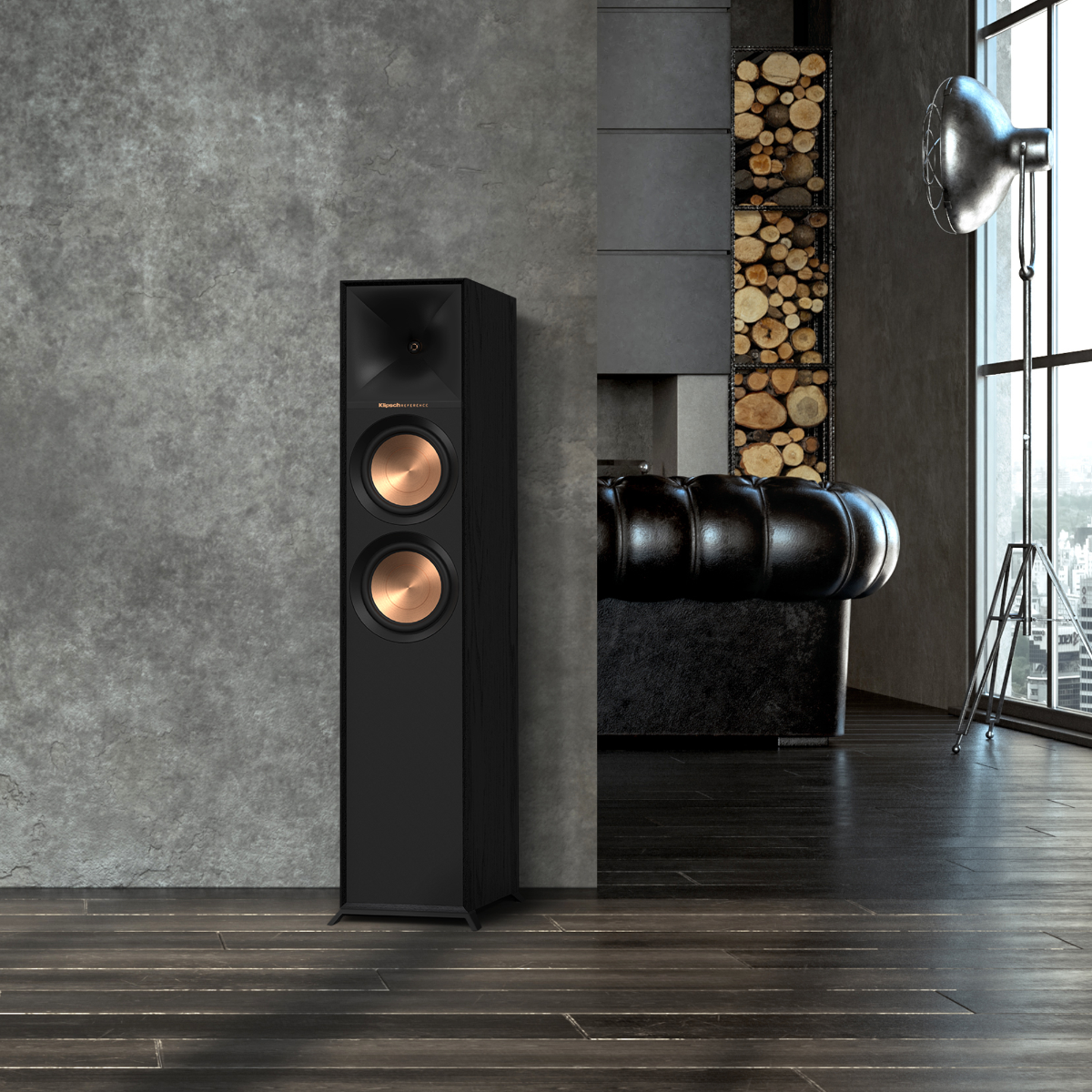 Klipsch R-605FA Dolby Atmos Floorstanding Speakers
