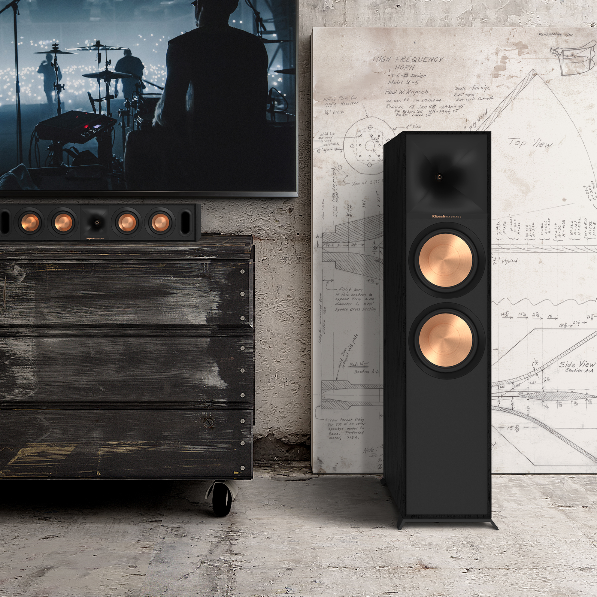 Klipsch R-800F Floorstanding Speakers