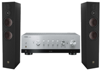 Yamaha R-N1000A Network Receiver Amplifier + Dali Opticon 6 Mk2 Floor Standing Speakers