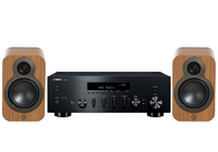 Yamaha R-N600A Network Receiver Amplifier + Q Acoustics 3020C Bookshelf Speakers