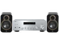 Yamaha R-N600A Network Receiver Amplifier + Q Acoustics 3020C Bookshelf Speakers