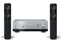 Yamaha R-N1000A Network Receiver Amplifier + Q Acoustics 5040 Floorstanding Speakers