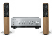 Yamaha R-N1000A Network Receiver Amplifier + Q Acoustics 5040 Floorstanding Speakers
