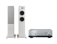 Yamaha R-N1000A Hi-Fi Network Receiver Amplifier + JBL Stage 260F Floor Standing Speakers Package and 5 metres Classic 79 Strand