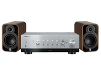 Yamaha R-N1000A Network Receiver Amplifier + Q Acoustics 5020 Bookshelf Speakers
