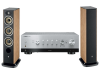 Yamaha R-N1000A Network Receiver Amplifier + Focal Aria Evo X N2 Floor-Standing Speakers