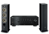 Yamaha R-N1000A Network Receiver Amplifier + Focal Aria Evo X N2 Floor-Standing Speakers
