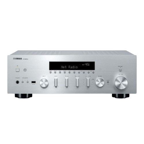 Yamaha R-N600A Hi-Fi Network Receiver Amplifier + Q Acoustics 5040 Floor Standing Speakers Package and 5 metres Classic 79 Strand