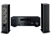 Yamaha R-N600A Network Receiver Amplifier + Focal Aria Evo X N2 Floor-Standing Speakers