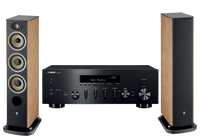 Yamaha R-N600A Network Receiver Amplifier + Focal Aria Evo X N2 Floor-Standing Speakers