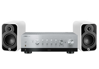 Yamaha R-N800A Network Receiver Amplifier + Q Acoustics 5020 Bookshelf Speakers