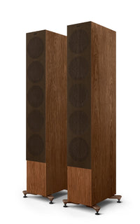 KEF R11 Meta Floorstanding Speakers - Walnut