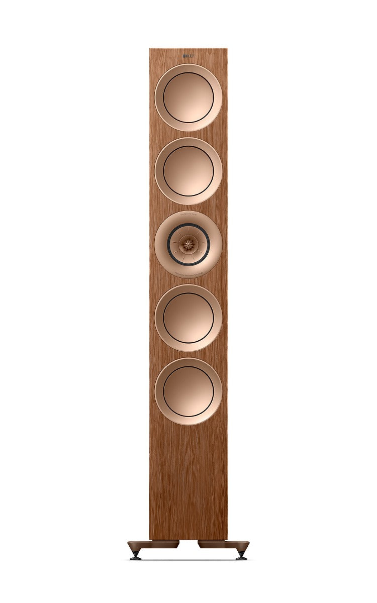 KEF R11 Meta Floorstanding Speakers - Walnut