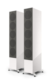 KEF R11 Meta Floorstanding Speakers - White Gloss