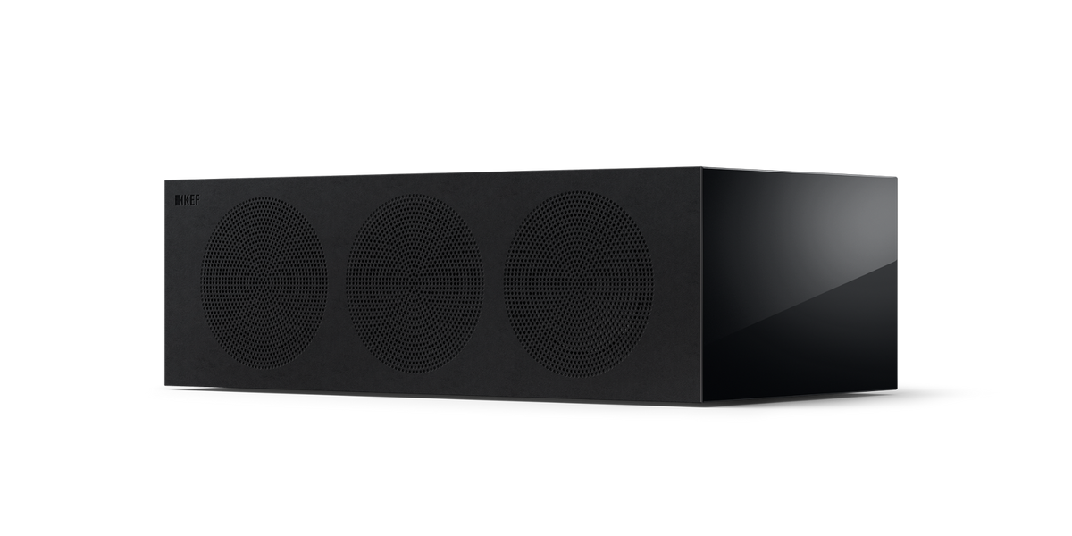 KEF R2 Meta Centre Channel Speaker - Black Gloss