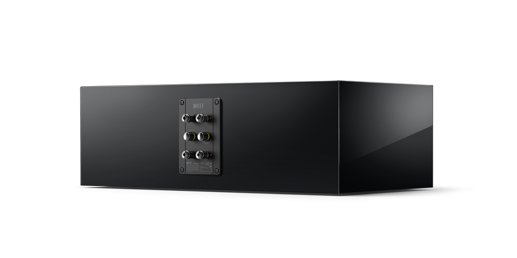 KEF R2 Meta Centre Channel Speaker - Black Gloss