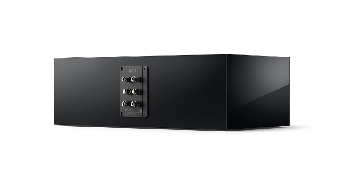 KEF R2 Meta Centre Channel Speaker - Black Gloss