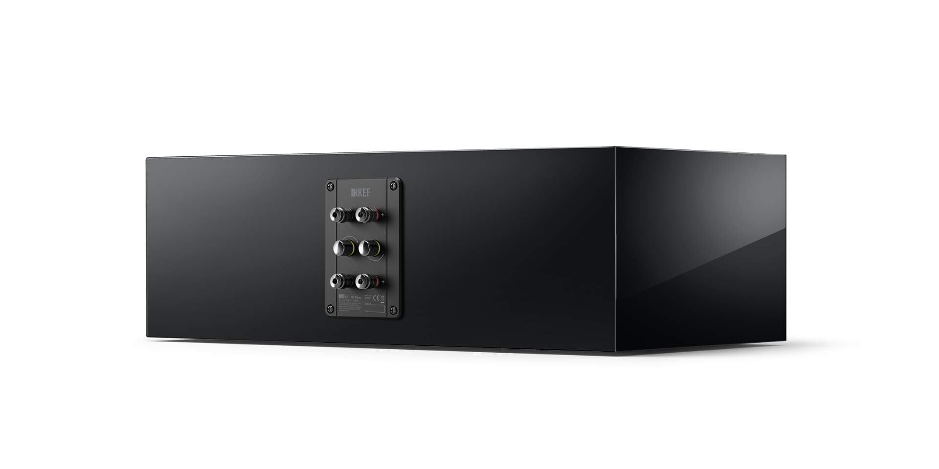 KEF R2 Meta Centre Channel Speaker - Black Gloss