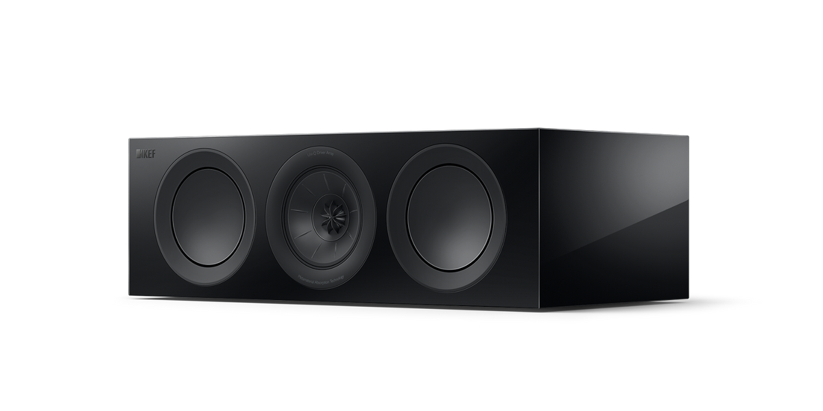 KEF R2 Meta Centre Channel Speaker - Black Gloss