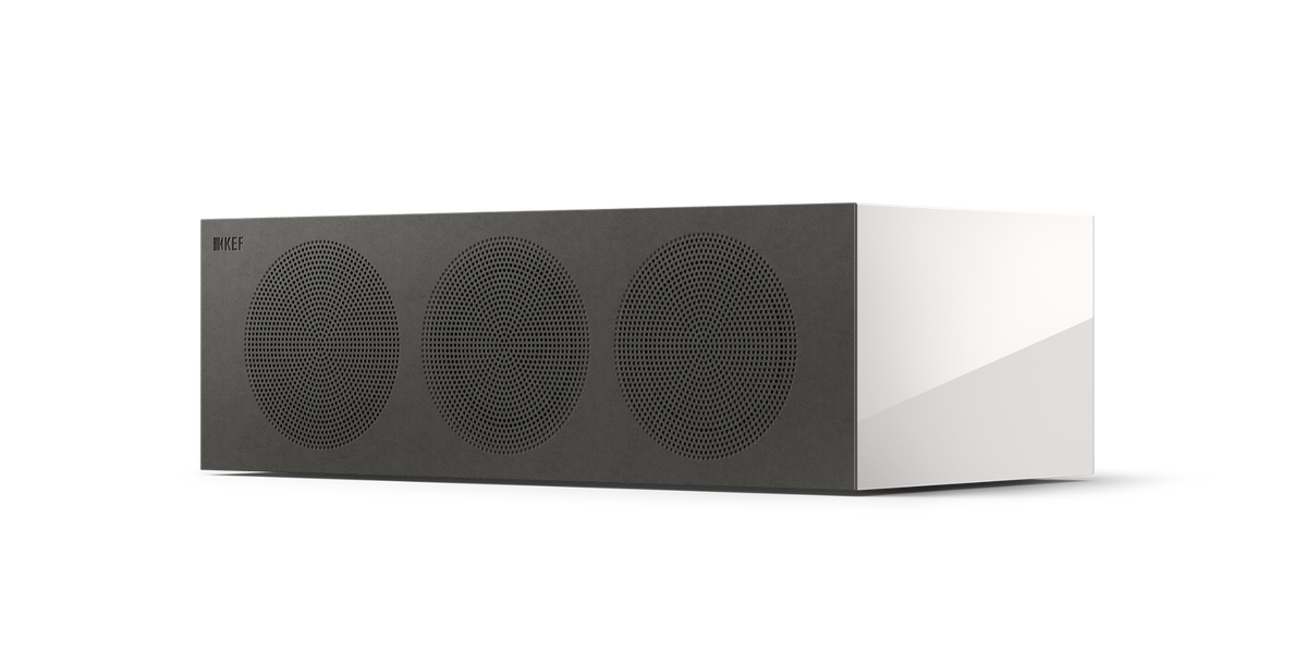 KEF R2 Meta Centre Channel Speaker - White Gloss