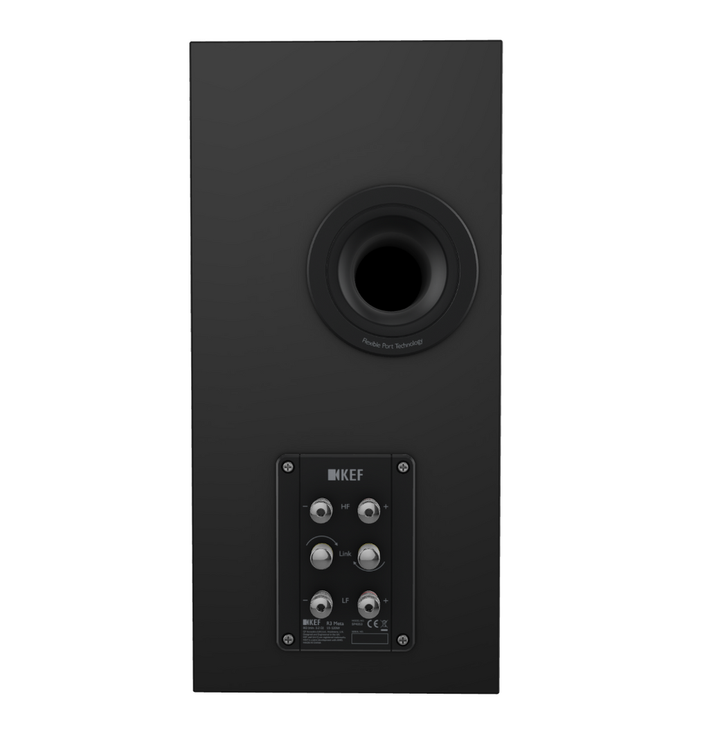 KEF R3 Meta Bookshelf Speakers - Walnut