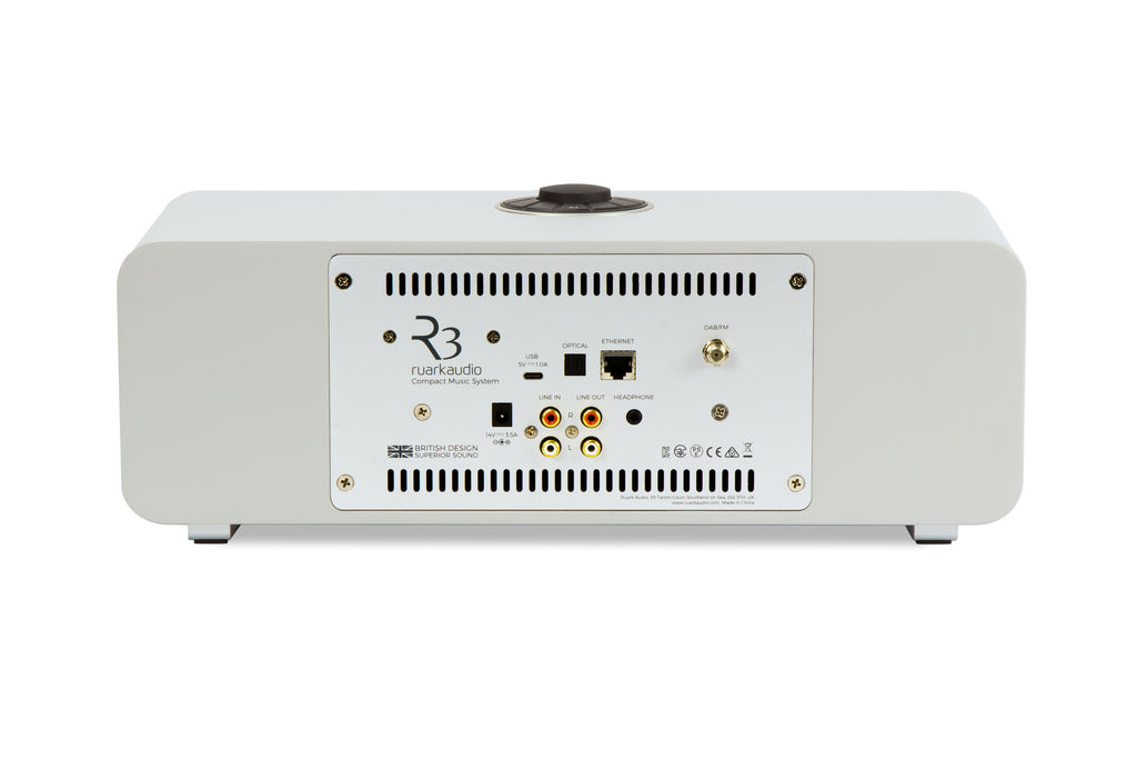 Ruark R3 Compact Music System - Soft Grey