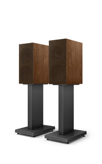 KEF R3 Meta Bookshelf Speakers - Walnut