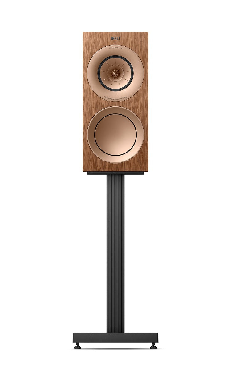 KEF R3 Meta Bookshelf Speakers - Walnut