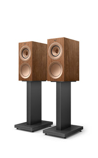 KEF R3 Meta Bookshelf Speakers - Walnut
