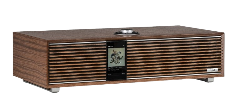 Ruark R410 Integrated Music System – Fused Walnut with R-CD100 USB CD Player Bundle