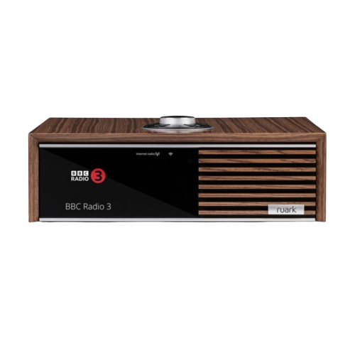 Ruark R610 Music Console Amplifier – Fused Walnut with R-CD100 USB CD Player Bundle