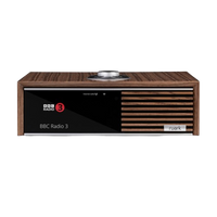 Ruark R610 Music Console Amplifier – Fused Walnut with R-CD100 USB CD Player Bundle