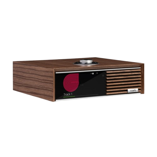 Ruark R610 Music Console Amplifier – Fused Walnut with R-CD100 USB CD Player Bundle