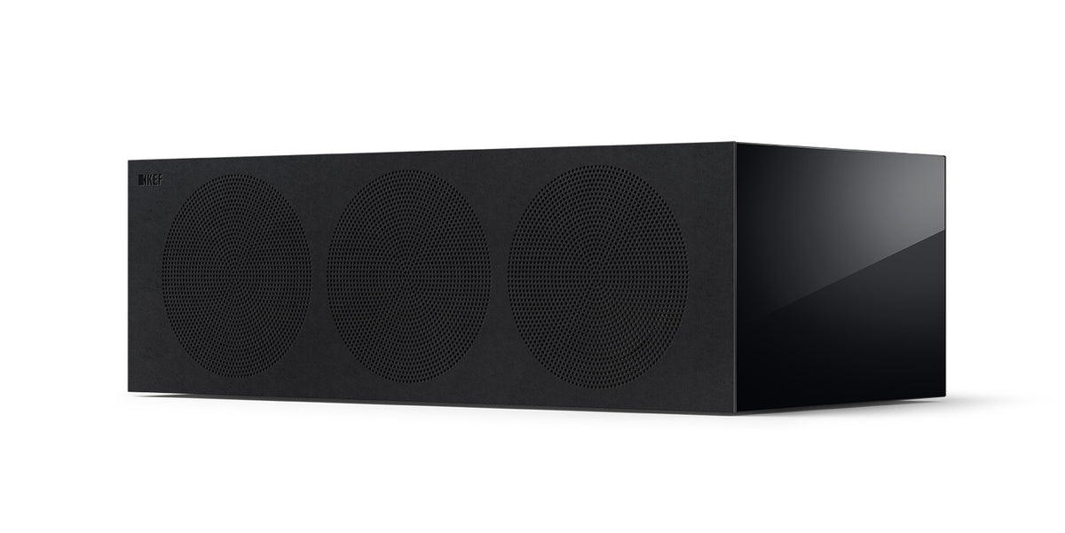 KEF R6 Meta Centre Channel Speaker - Black Gloss
