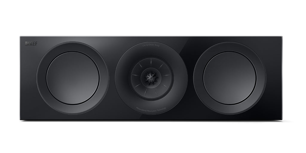 KEF R6 Meta Centre Channel Speaker - Black Gloss
