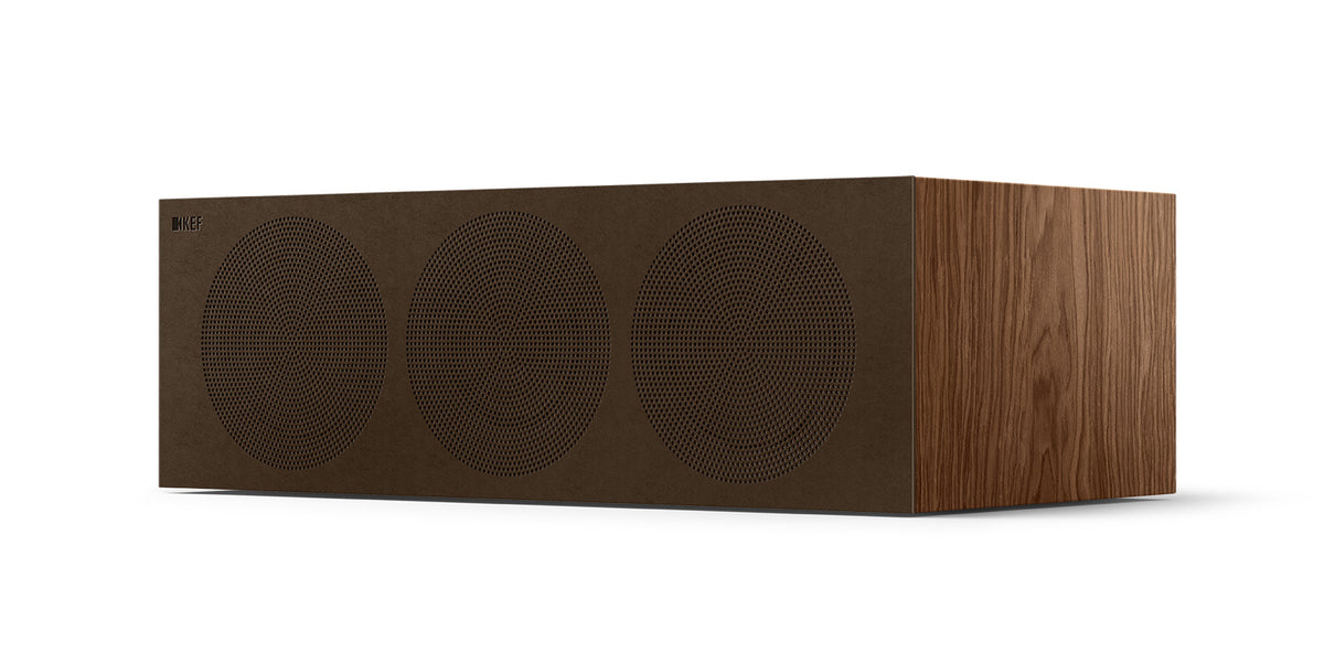 KEF R6 Meta Centre Channel Speaker - Walnut