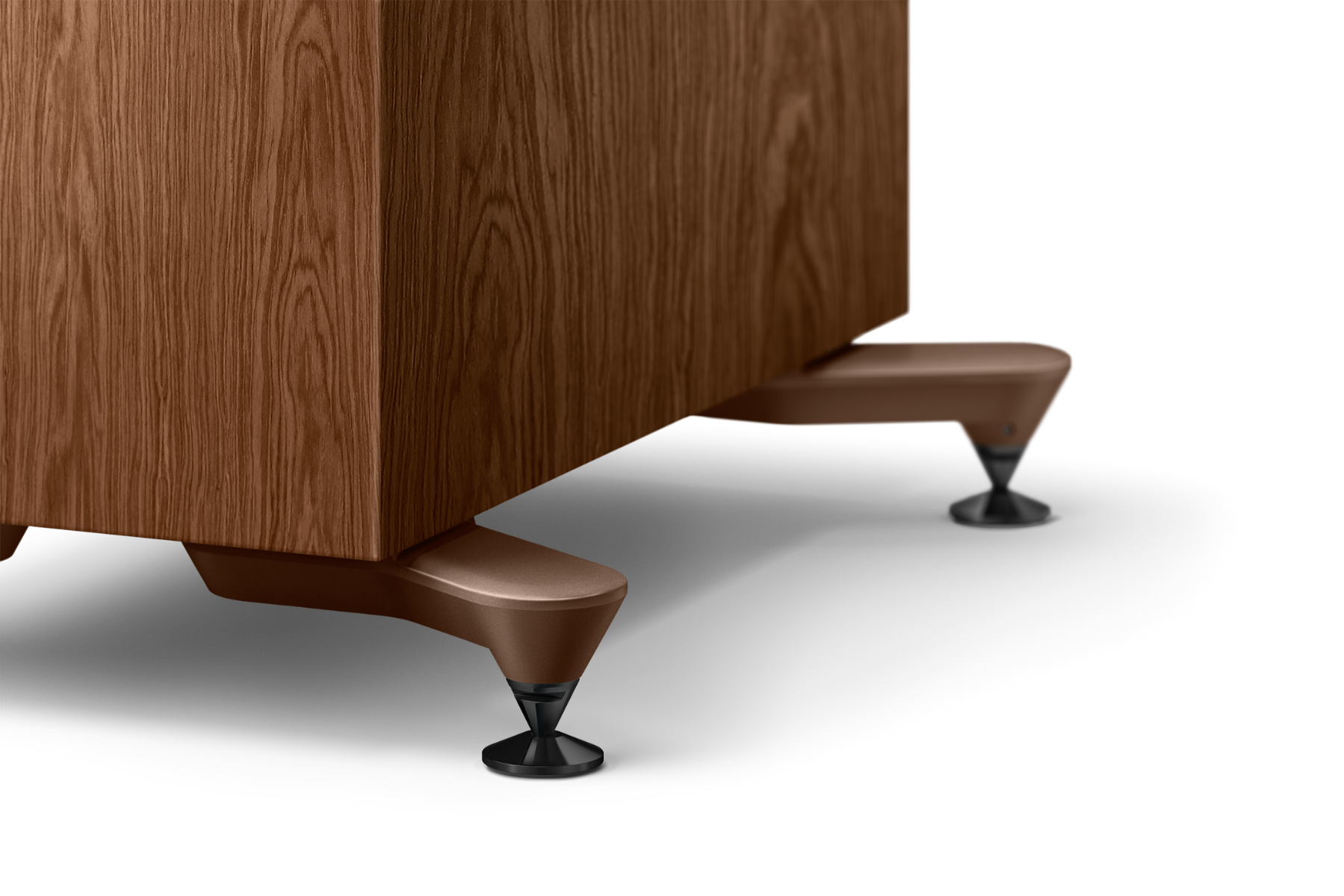 KEF R7 Meta Floorstanding Speakers - Walnut