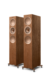 KEF R7 Meta Floorstanding Speakers - Walnut