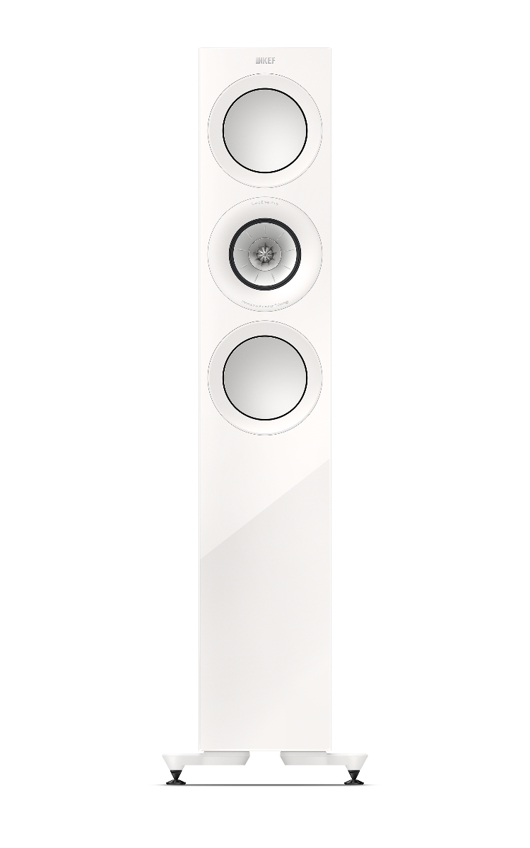 KEF R7 Meta Floorstanding Speakers - White Gloss