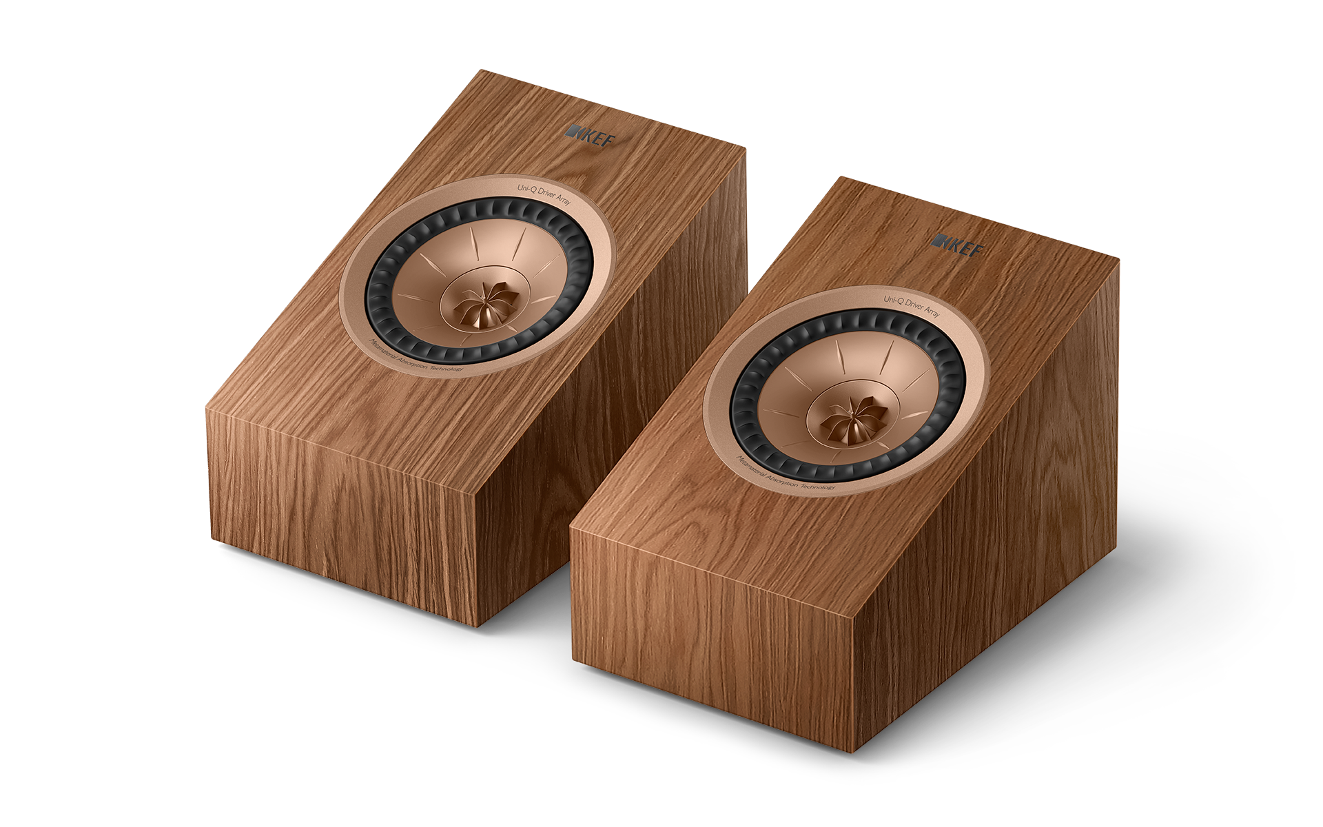 KEF R8 Meta Dolby Atmos Enabled Speaker - Walnut