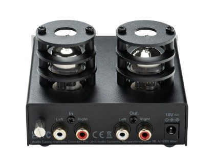 Pro-ject Tube Box E – Tube Phono Preamplifier – Black