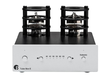 Pro-ject Tube Box E – Tube Phono Preamplifier – Silver
