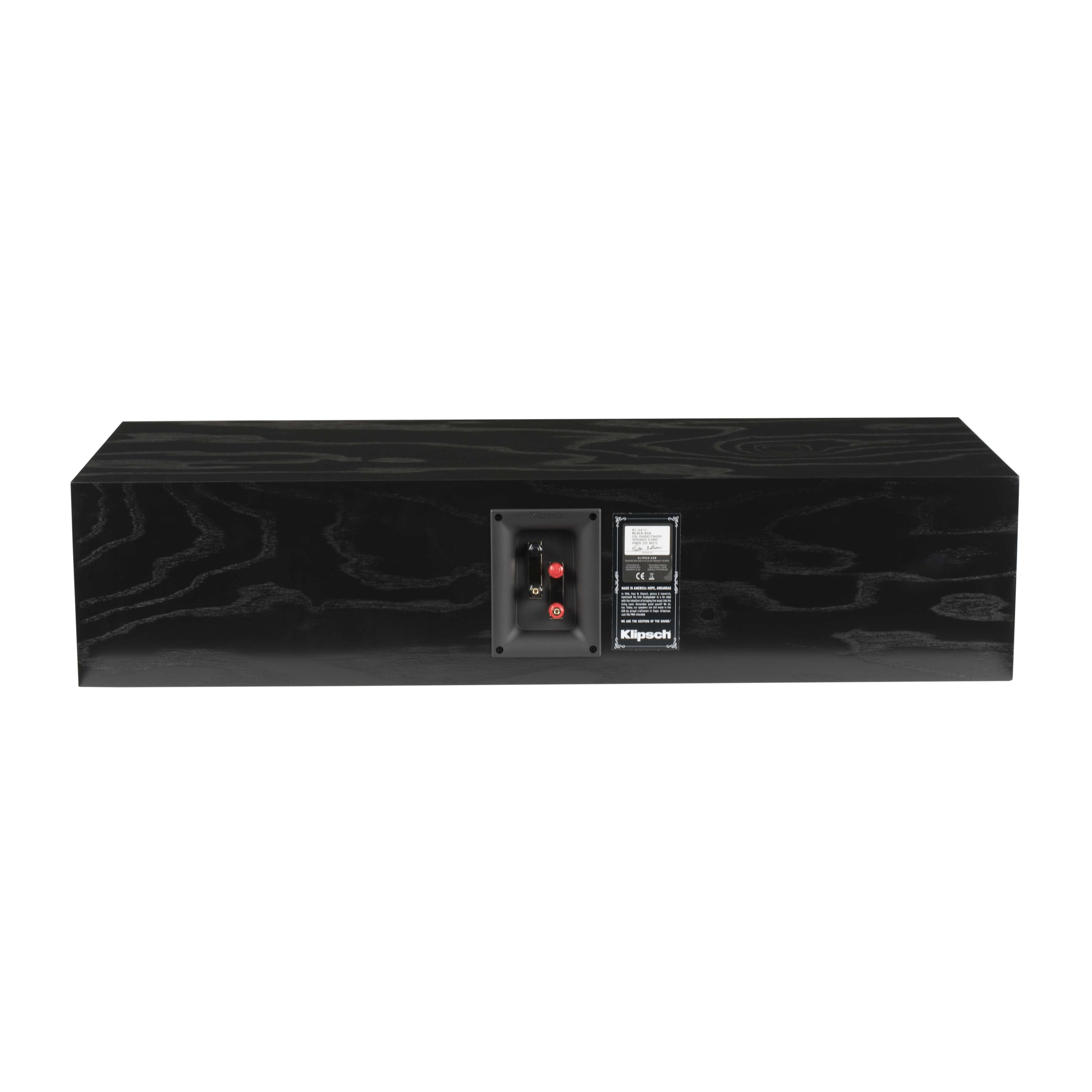 Klipsch RC-64 III Centre Channel Speaker - Black Ash