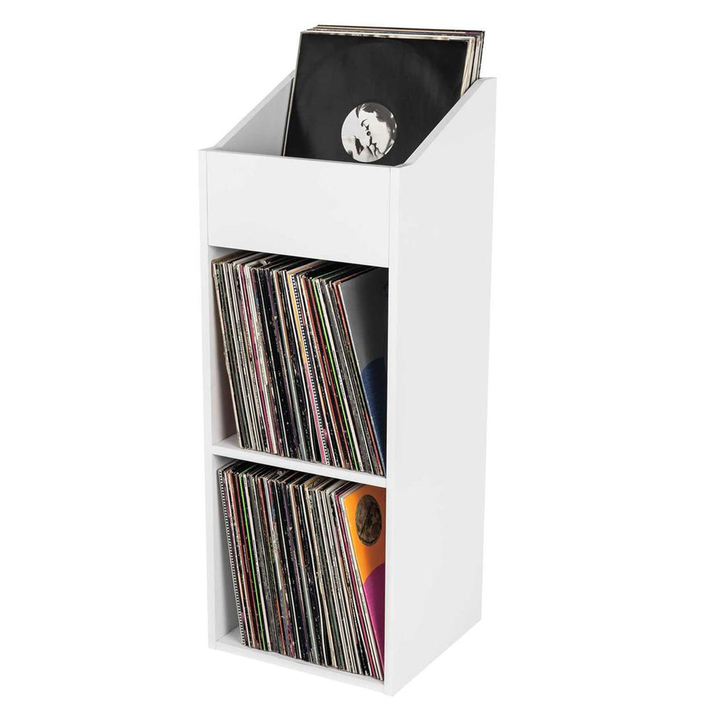 Empty Record Rack Glorious Record Rack 330 - Advanced Vinyl Storage station - white ...