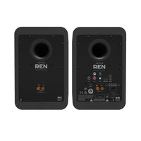 Kanto REN 200W Powered Bookshelf Speakers with HDMI ARC (Matte Black)