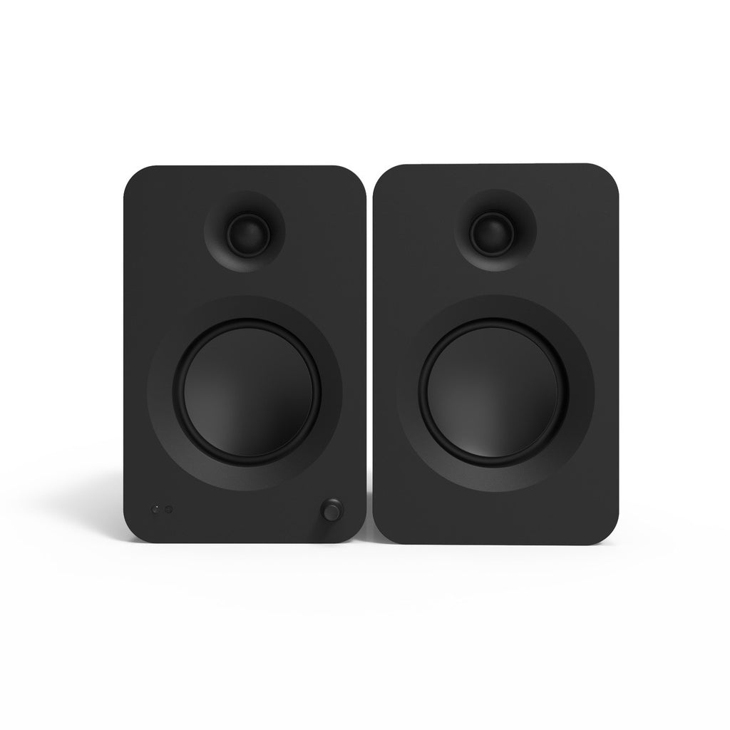 Kanto REN 200W Powered Bookshelf Speakers with HDMI ARC (Matte Black)