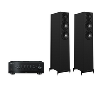 Yamaha R-N1000A Hi-Fi Network Receiver Amplifier + Wharfedale Diamond 12.3i Floor Standing Speakers Package and 5 metres Classic 79 Strand